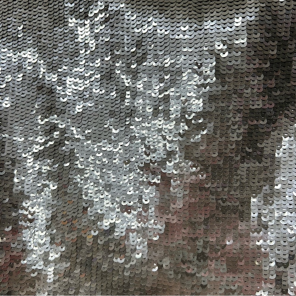 00s Zara silver sequined top πΈ - Picture 3 of 3